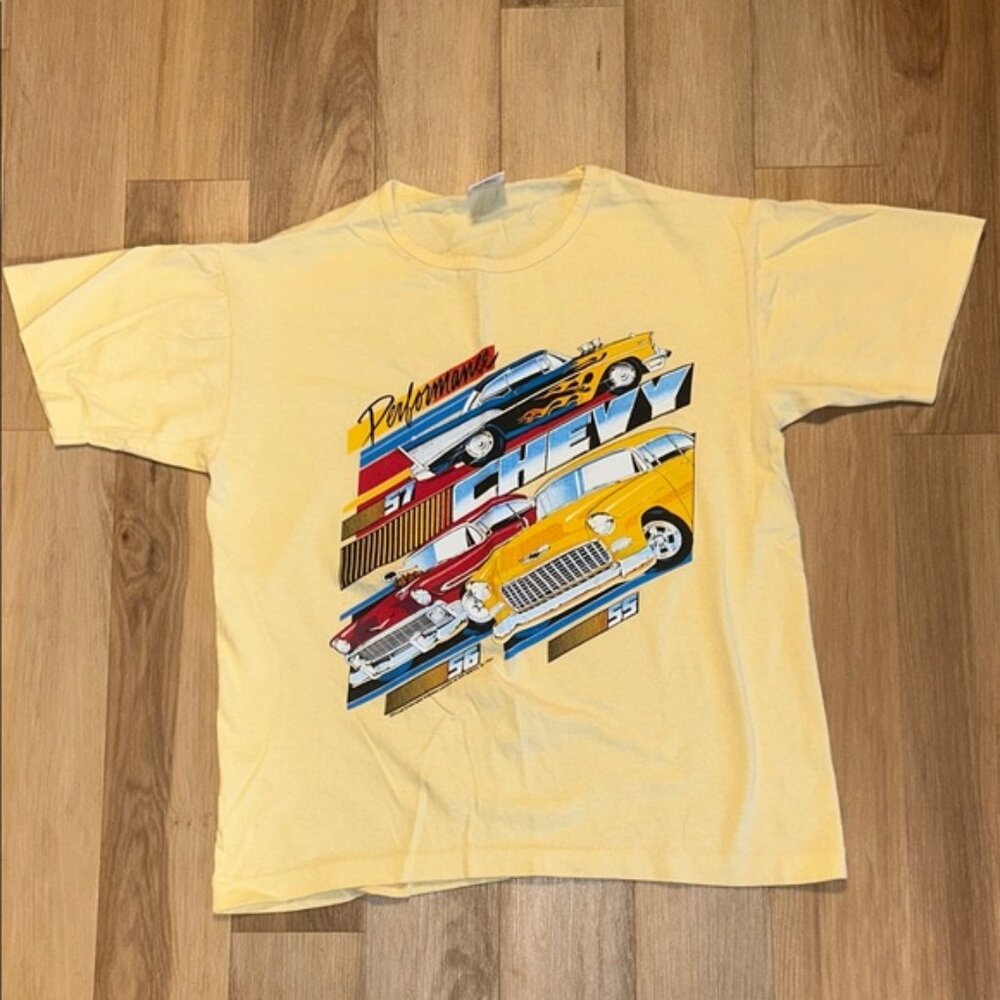 Chevy Yellow Graphic T-Shirt